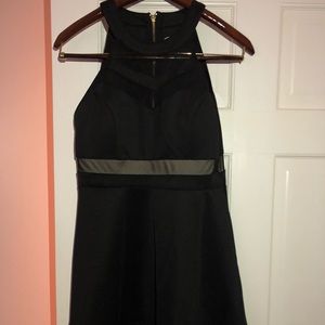 Black and mesh dress (fancy)